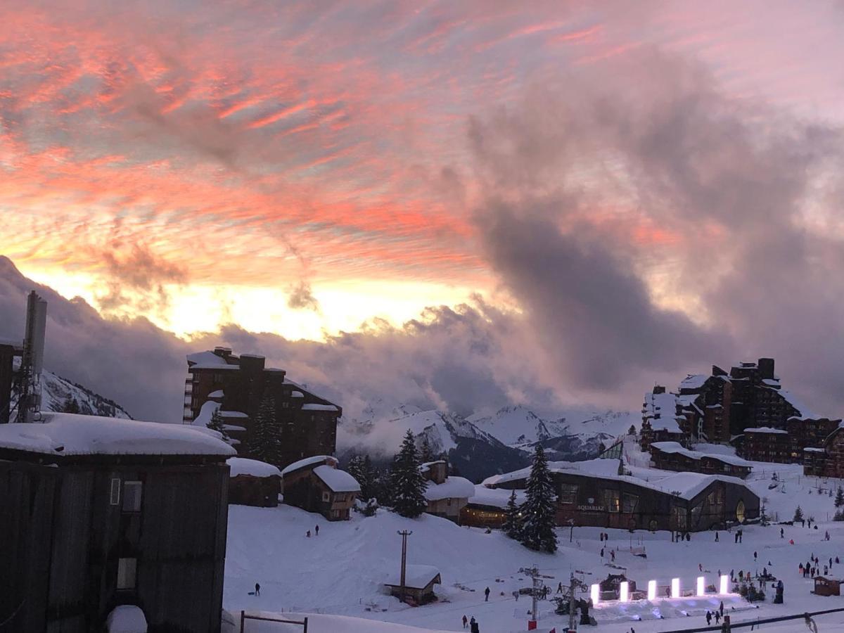 Charmant T2 Classe 3 Etoiles, Les Crozats, Magnifique Vue Montagne Авориаз Екстериор снимка