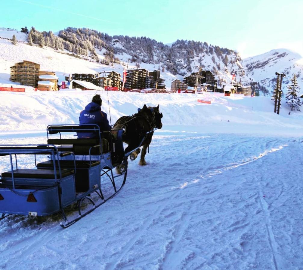 Charmant T2 Classe 3 Etoiles, Les Crozats, Magnifique Vue Montagne Авориаз Екстериор снимка